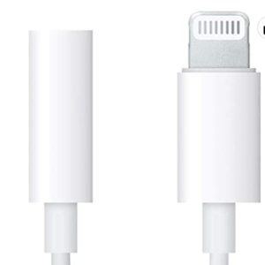 Apple Lightning to 3.5 mm Headphone Jack Adapter